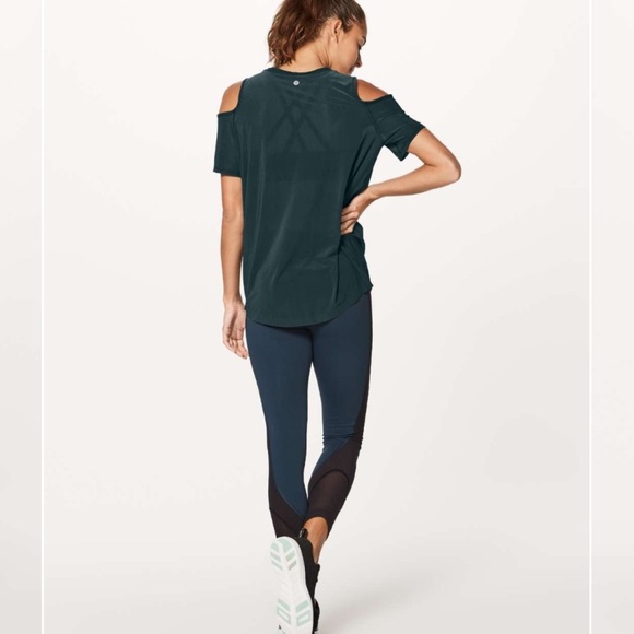 lululemon athletica Tops - Lululemon ready set sheer top EUC size 6 women’s blue